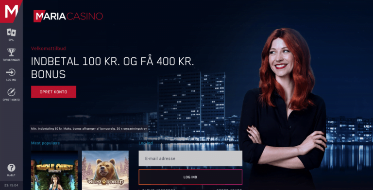 Maria Casino | 100% bonuskode til nye spillere – Casinochecking.com