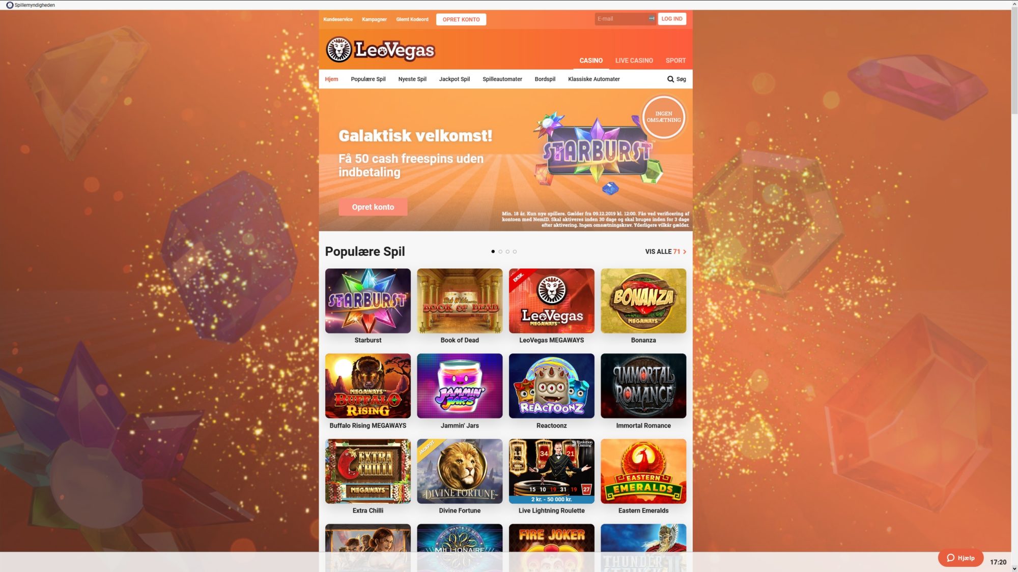 login leovegas casino