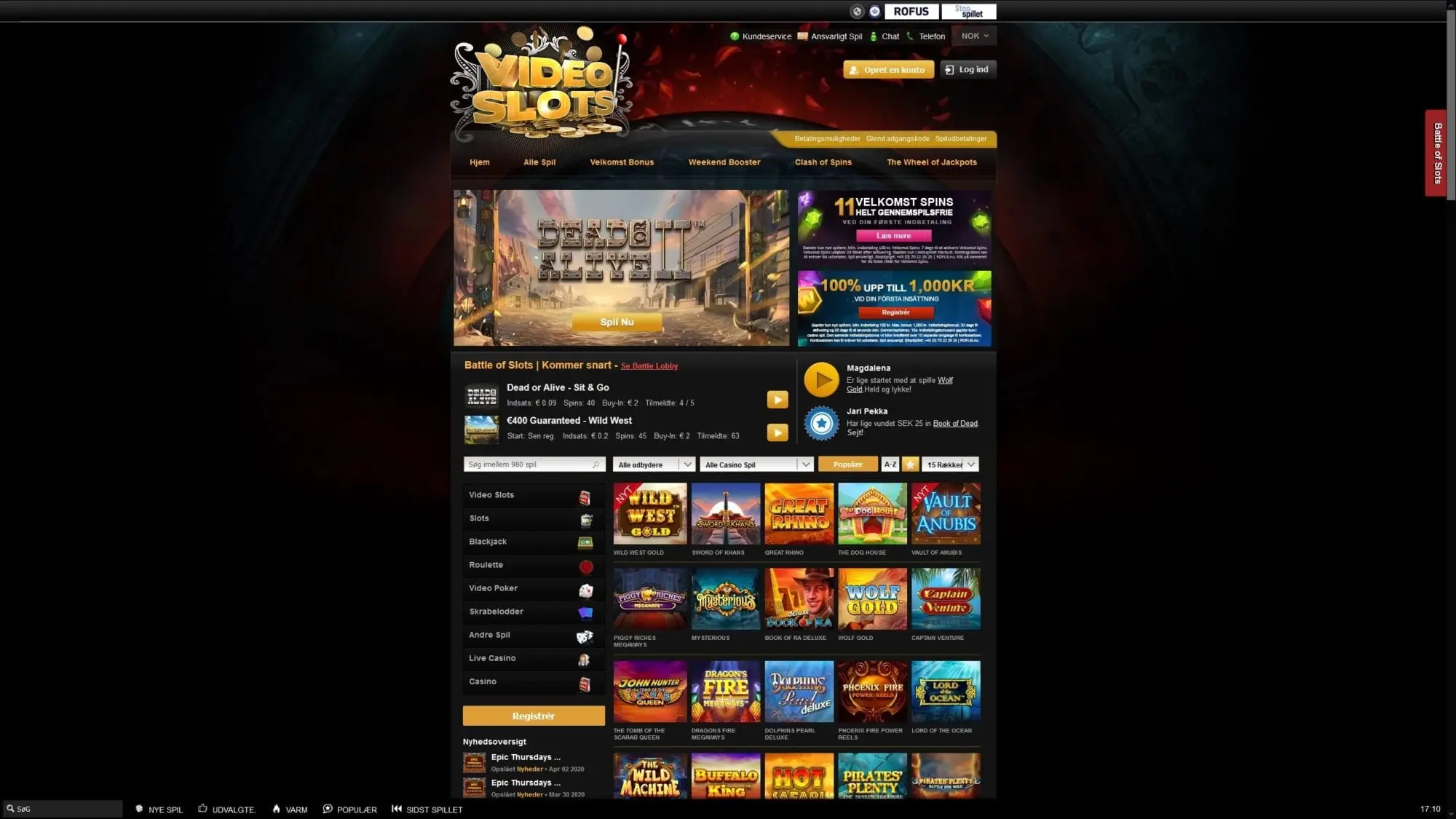 VideoSlots Casino