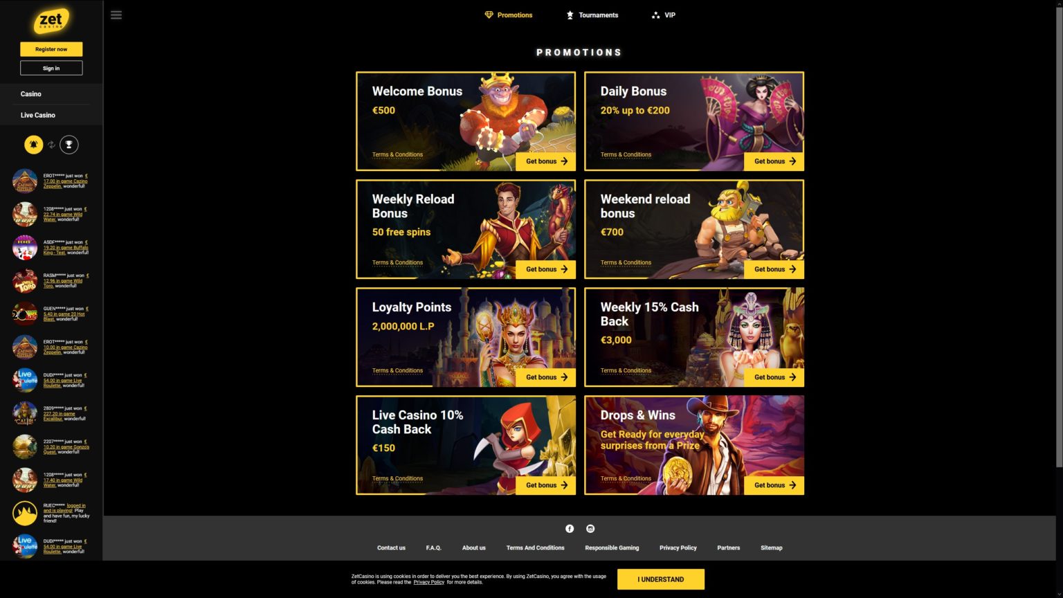 ?Zet Casino Bonus Code ⇒ Get 100 % Sign-Up Bonus